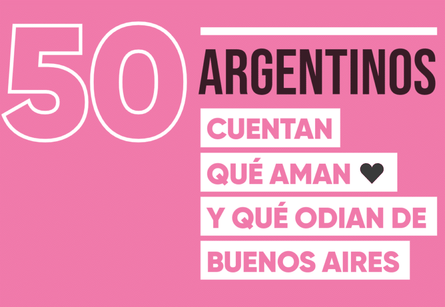50 argentinos dicen