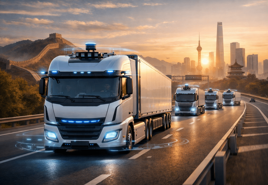 China camiones autónomos