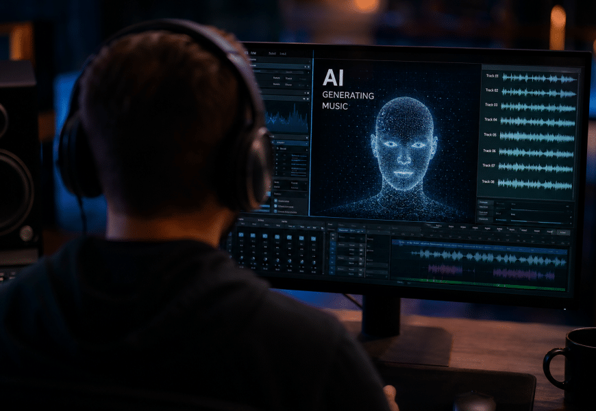 una canción hecha por ia