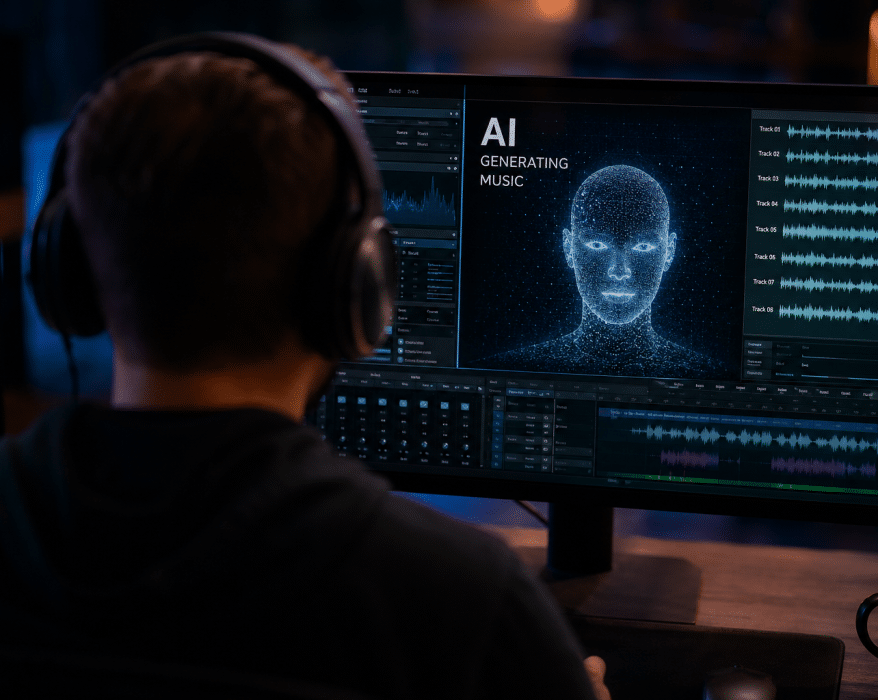 una canción hecha por ia