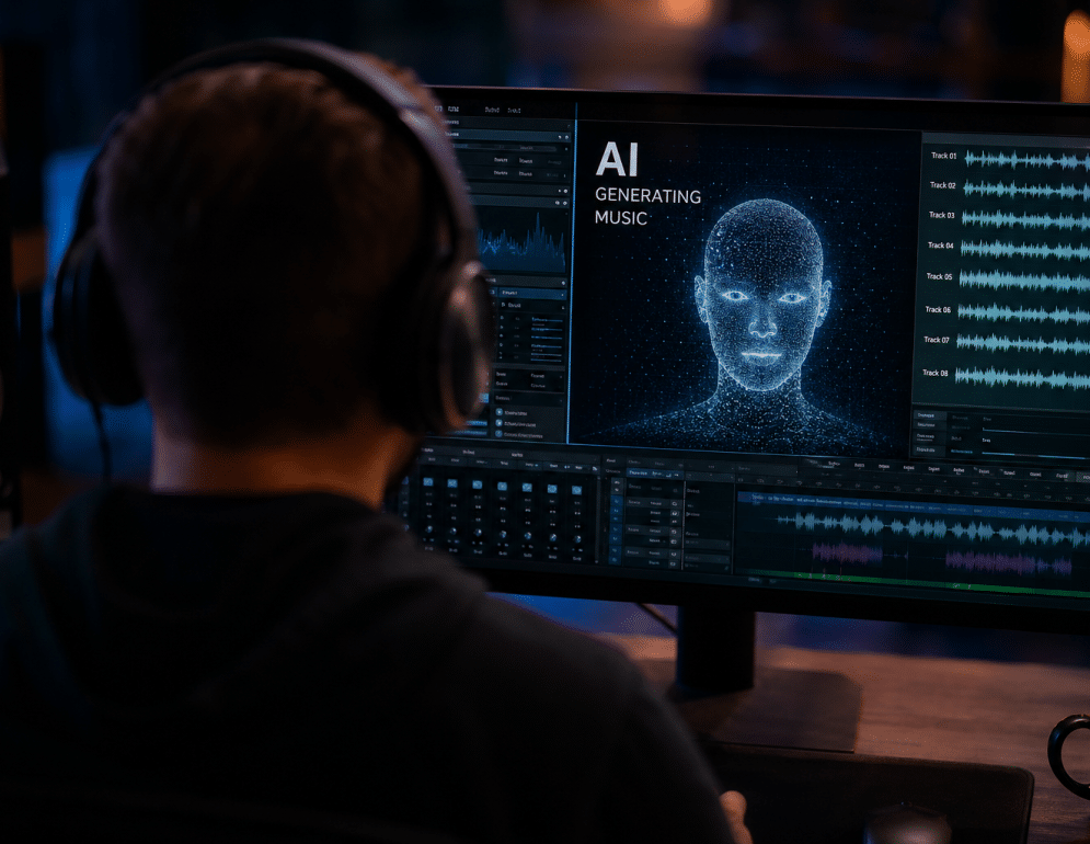 una canción hecha por ia